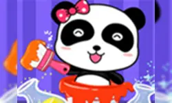 Baby Panda Color Mixing Studio image