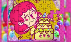 Birthday Girl Jigsaw image