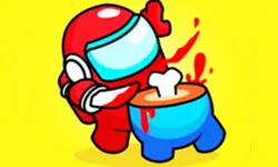 Red Impostor Vs Crew - Among Us image