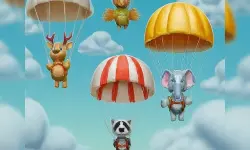 Rowdy Animals Cloudy Weather image