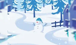 Happy Snowman Hidden image