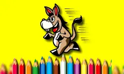 BTS Donkey Coloring Book image