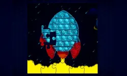 Pop It Rockets in Space Jigsaw image