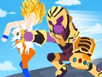 Stickman Warriors Superhero Fight image