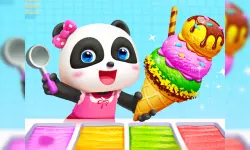 Little Panda Ice Cream Game image