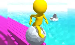 Roll Run 3D - Tap to roll image