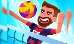 Monster Head Soccer Volleyball Game image